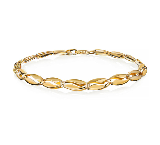 Złota bransoletka 375 klasyczna