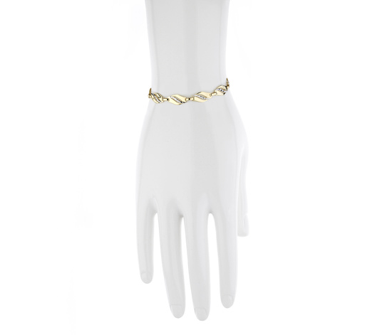 Złota bransoletka 375 klasyczna 