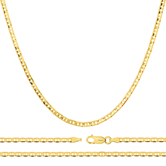 Złoty łańcuszek 585 Gucci Marina 