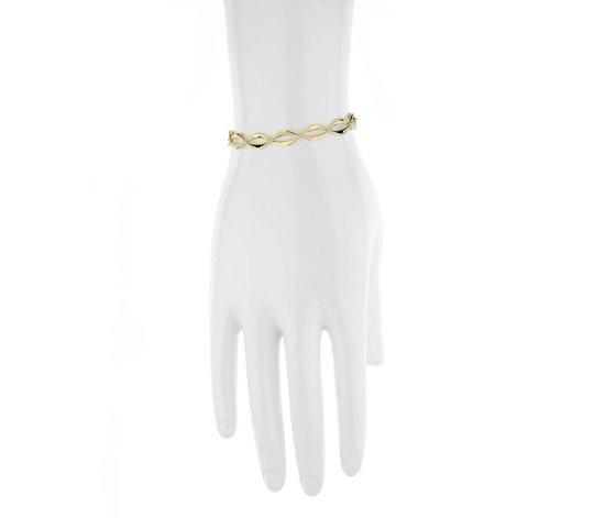 Złota bransoletka 375 klasyczna 