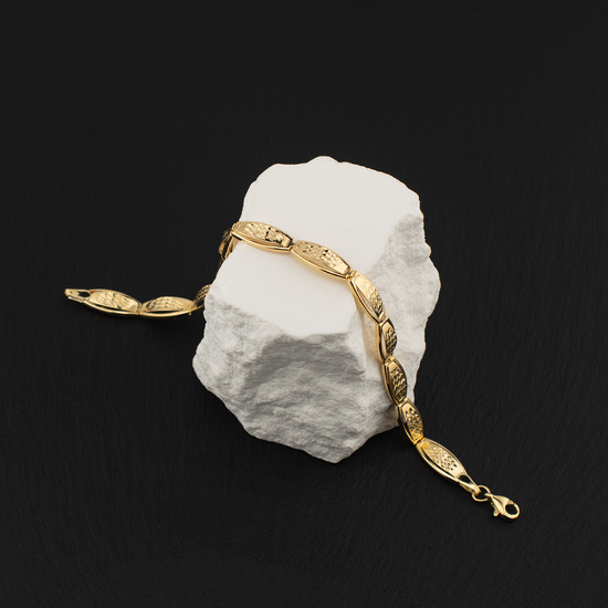 Złota bransoletka 375 klasyczna 