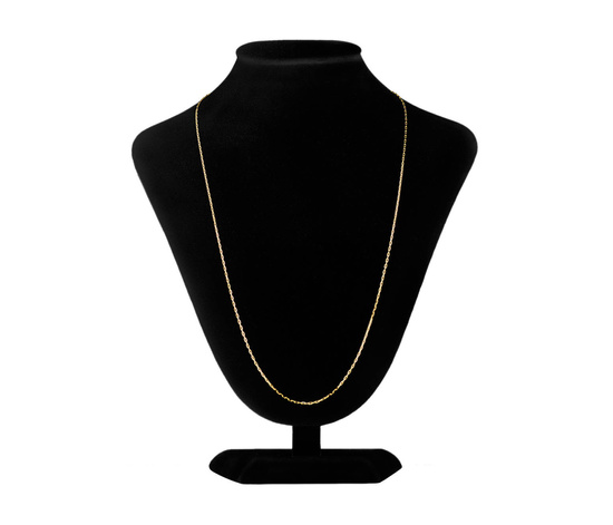 Złoty łańcuszek 585 ankier 