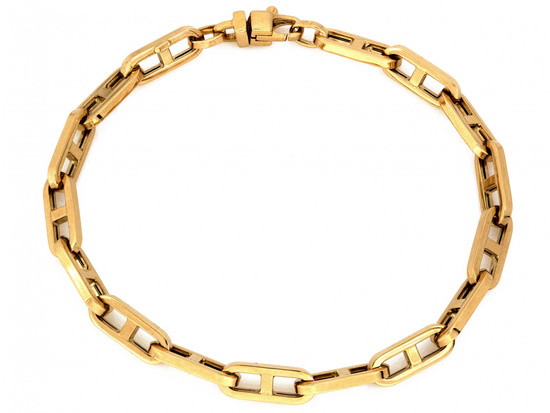 Bransoletka złota z dużych ogniw