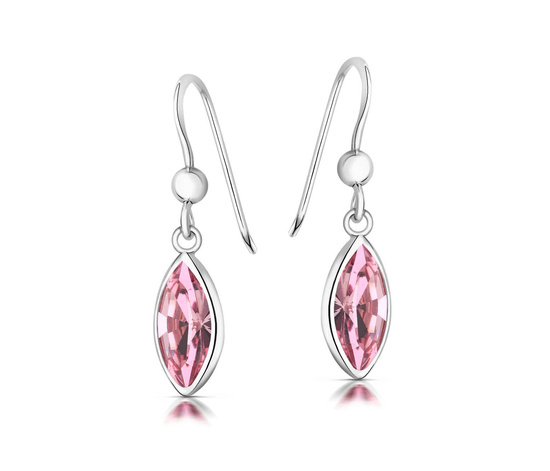 Kolczyki srebrne 925 Swarovski