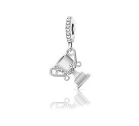 Charms srebrny 925 - puchar