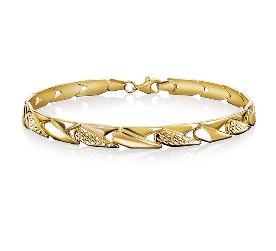 Złota bransoletka 375 klasyczna