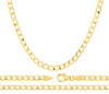 Złoty łańcuszek 585 pancerka - 60 cm