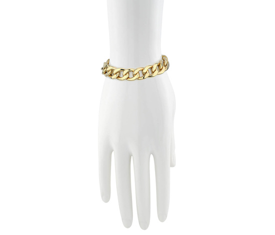 Złota bransoletka 585 pancerka 