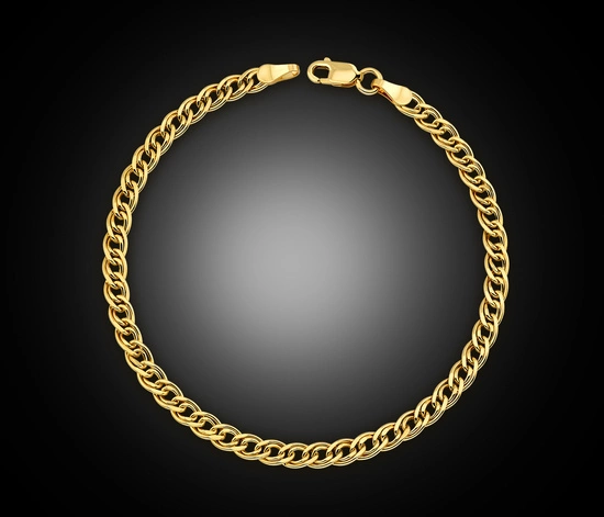 Złota bransoletka 585 Mona Lisa 