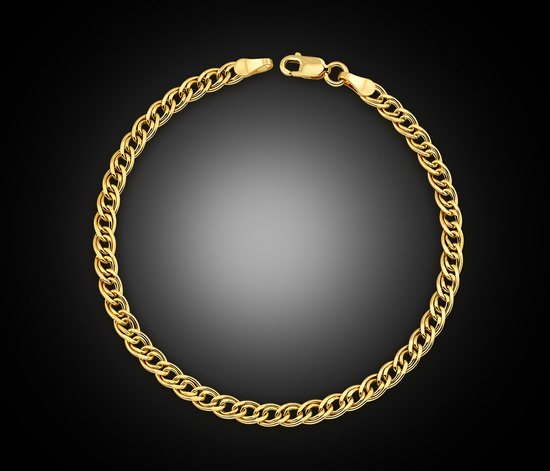 Złota bransoletka 585 Mona Lisa 