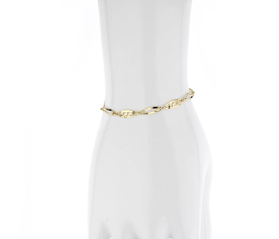 Złota bransoletka 375 grecka