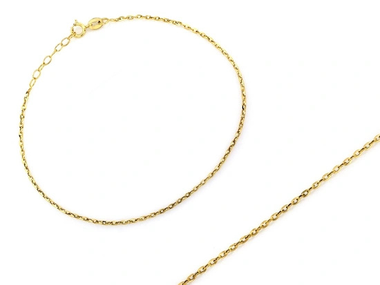 Bransoletka złota delikatny łańcuszek na rękę