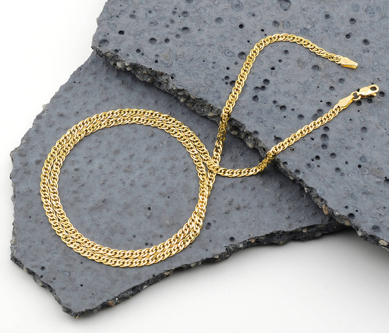 Złoty łańcuszek 585 Mona Lisa - 45 cm