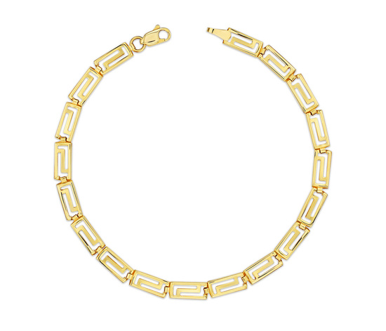 Złota bransoletka 375 grecka