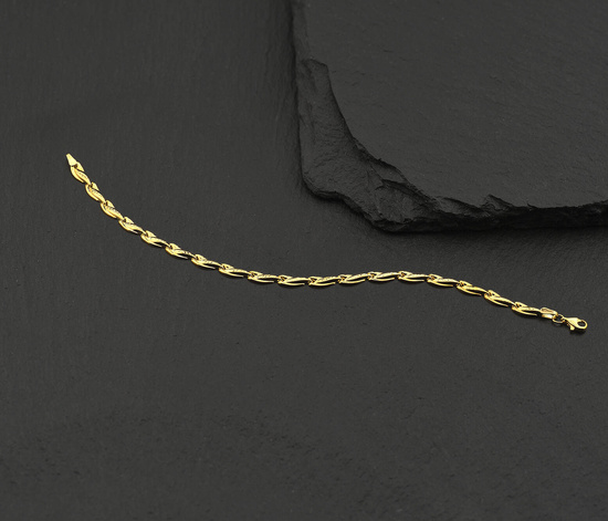 Złota bransoletka 375 klasyczna