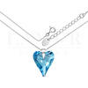 Naszyjnik serce Swarovski