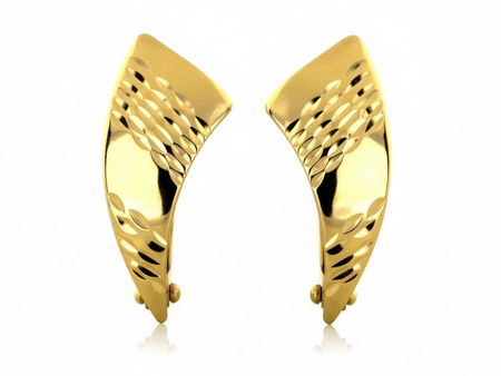 Kolczyki złote eleganckie do każdej stylizacji