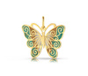 Złota zawieszka 585 - motyl
