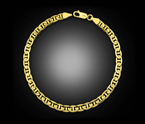 Złota bransoletka 585 Gucci Marina