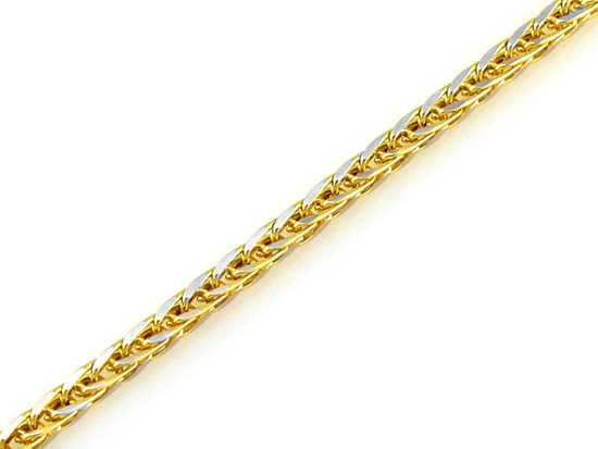 Bransoletka złota lisi ogon 1.5mm