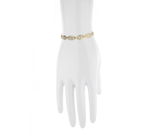 Złota bransoletka 333 klasyczna 