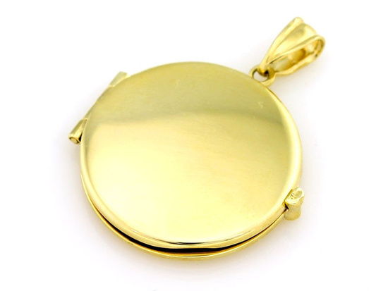 Okrągła zawieszka na fotografię puzderko