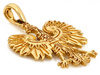 Zawieszka złota orzeł w koronie