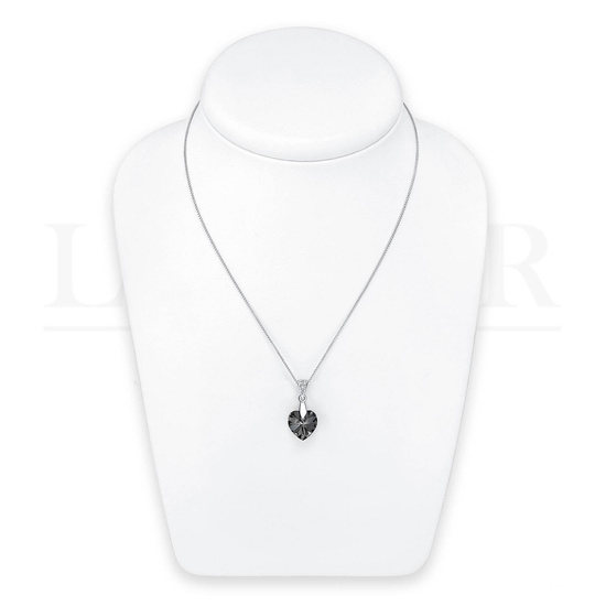 Naszyjnik serce Swarovski