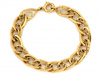 Bransoletka złota modna z dużych ogniw