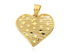 Zawieszka złota ażurowe serce