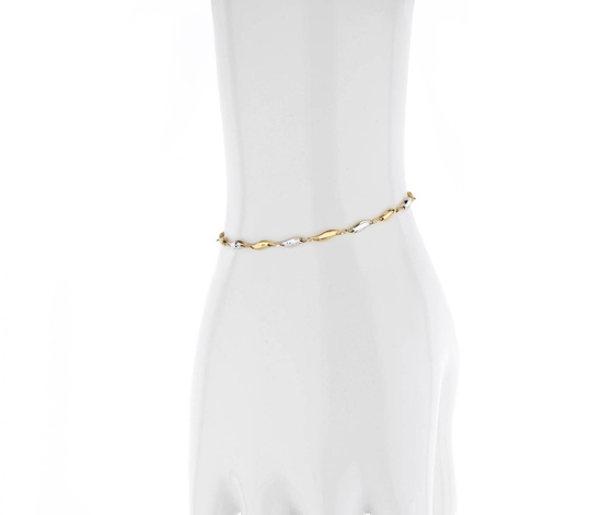 Złota bransoletka 585 klasyczna 