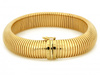Bransoletka złota rozciągliwa efektowna