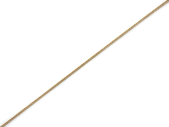 Bransoletka złoty łańcuszek lisi ogon