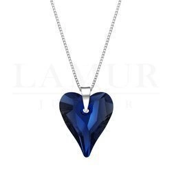 Naszyjnik serce Swarovski