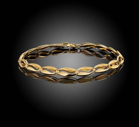 Złota bransoletka 375 klasyczna 