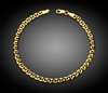 Złota bransoletka 375 gucci marina 