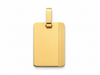 Zawieszka złota blaszka pod grawer