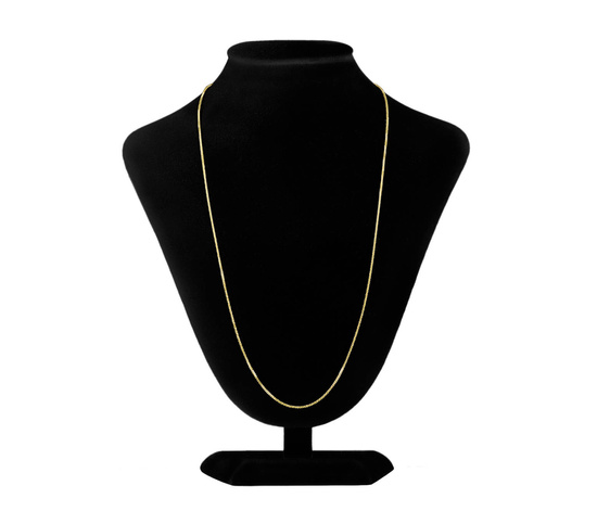 Złoty łańcuszek 375 lisi ogon