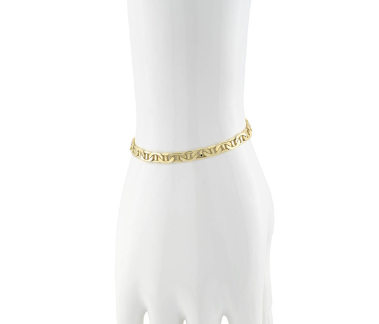 Złota bransoletka 585 Gucci Marina
