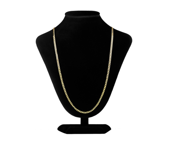 Złoty łańcuszek 585 pancerka - 50 cm