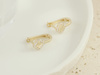 Kolczyki złote angielskie dla dziewczynki