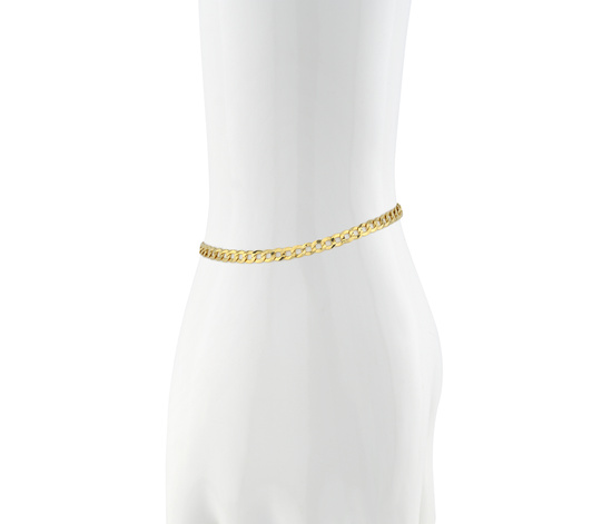 Złota bransoletka 585 pancerka