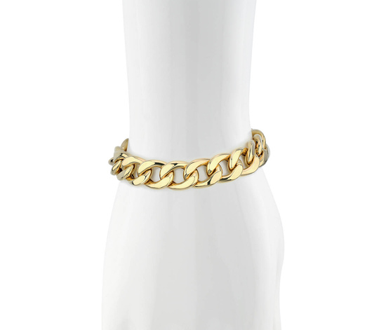 Złota bransoletka 585 pancerka 