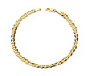 Złota bransoletka 375 gucci marina 