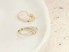 Kolczyki złote delikatne dla dziewczynki