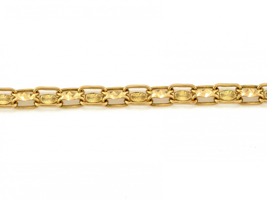 Bransoletka złota bismark 3.4mm