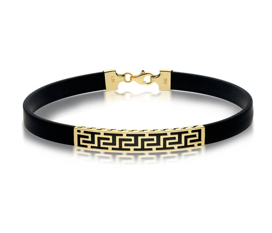 Złota bransoletka 585 grecka 