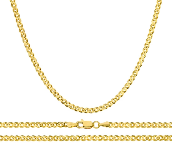 Złoty łańcuszek 585 Mona Lisa - 45 cm