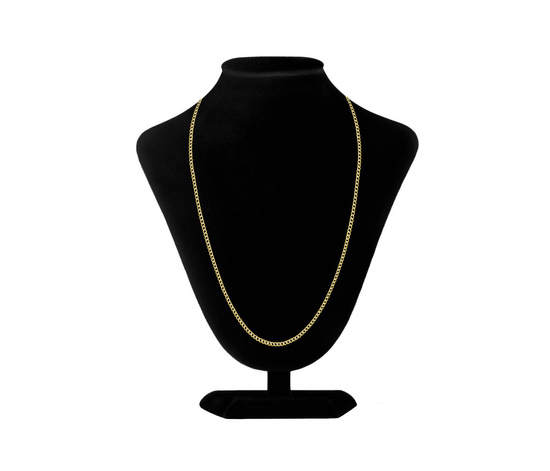 Złoty łańcuszek 585 pancerka - 50 cm