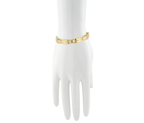 Złota bransoletka 375 klasyczna